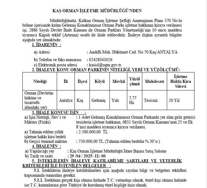 Kaş Halkının 3. Zaferi! Gerenlik Koyu İhalesi İptal Edildi 3