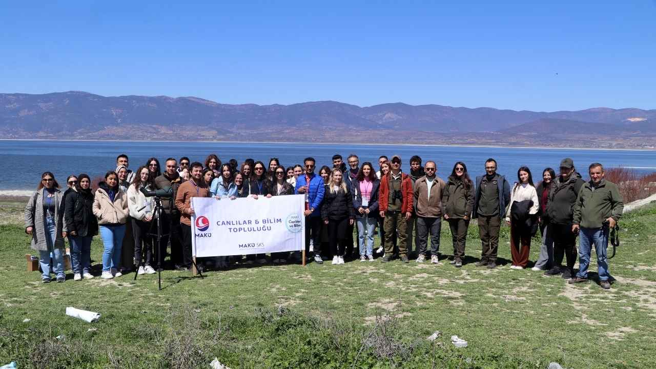 Makü Öğrencileri Burdur Gölü'nde Ders İşledi 3