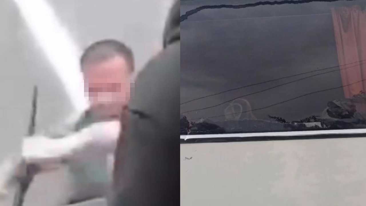 Mersin’de Trafik Eşkıyalığı Otobüse Zarar Verdi2