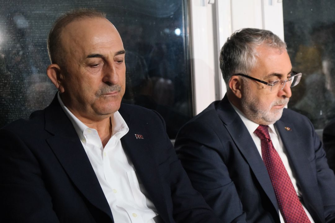 Mevlüt Çavuşoğlu'na Kabineden Taziye Ziyareti 2