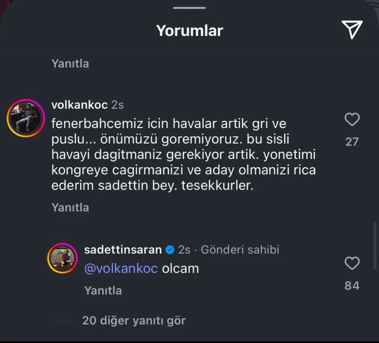 O İsim Fenerbahçe Başkanlığına Adaylığını Açıkladı