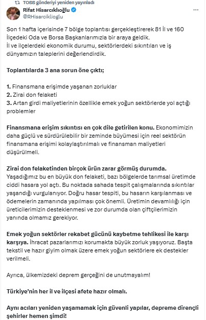Tobb'dan 81 İlde Toplantı! İşte Çiftçilnin Belini Büken 3 Ana Sorun 2