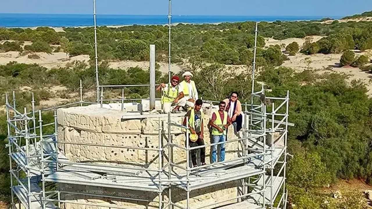 Tsunamide Yıkılan 2 Bin Yıllık Patara Deniz Feneri Tamamlandı 4
