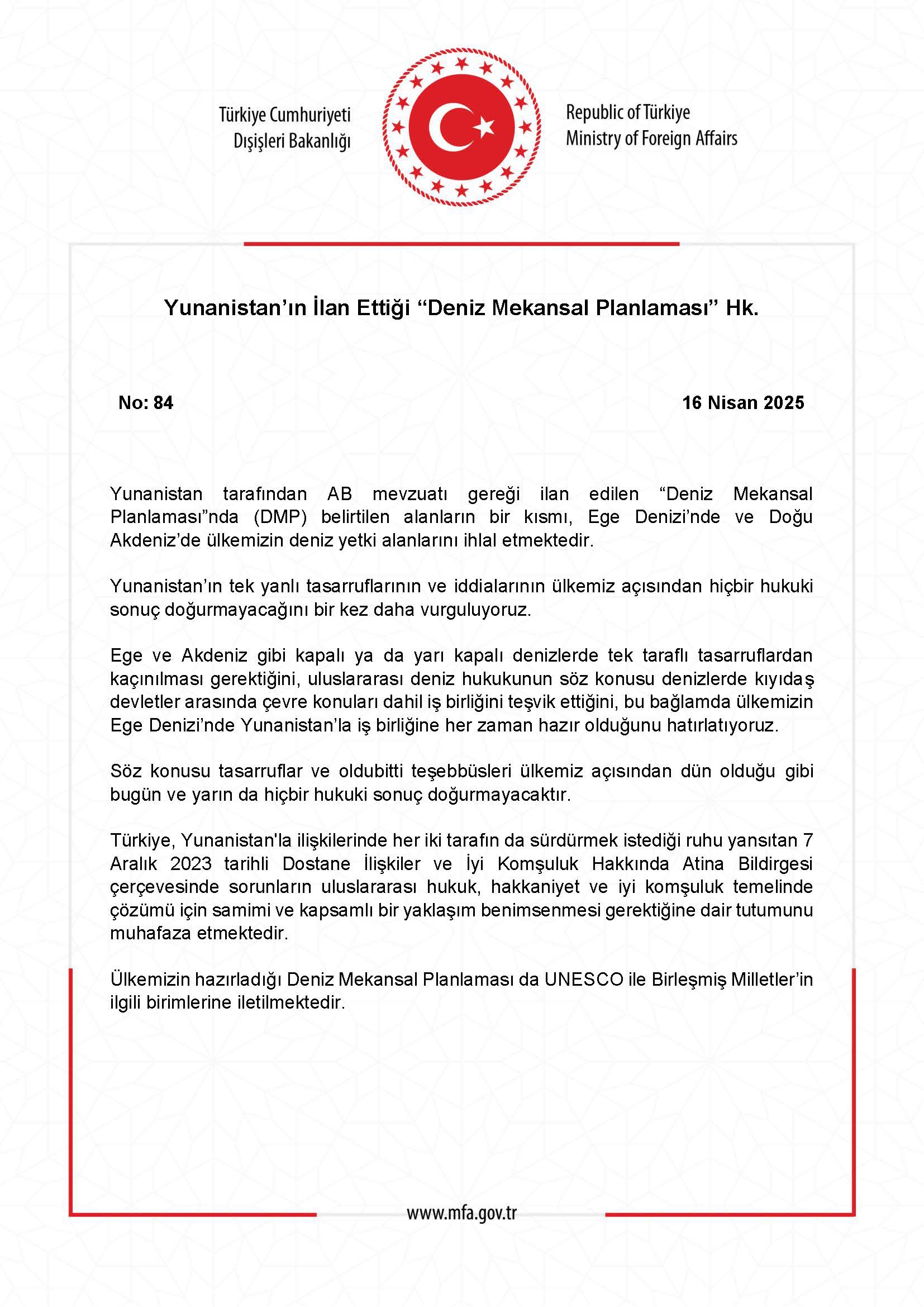 Yunanistan Açıkladı Bakanlık Ve Chpden Tepki11