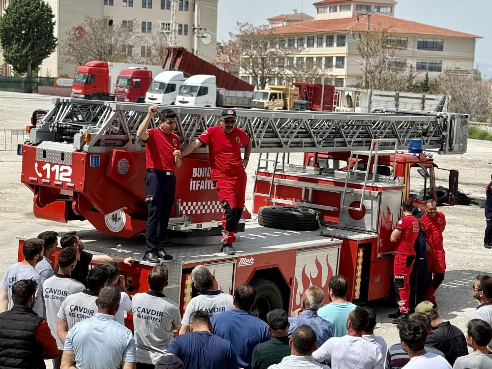 16 Bölgeden 96 Personel Burdur’da Tatbikat Eğitimine Katıldı
