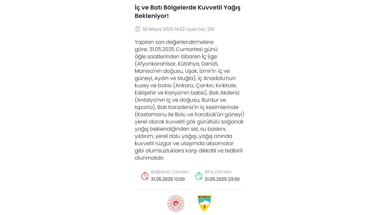 Antalya, Isparta Ve Burdur’da Sel Ile Dolu Uyarısı2