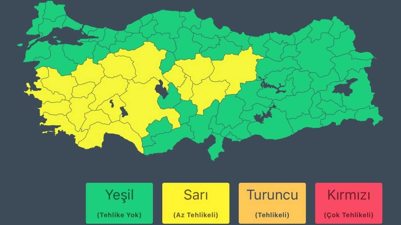 Antalya, Isparta Ve Burdur’da Sel Ile Dolu Uyarısı22