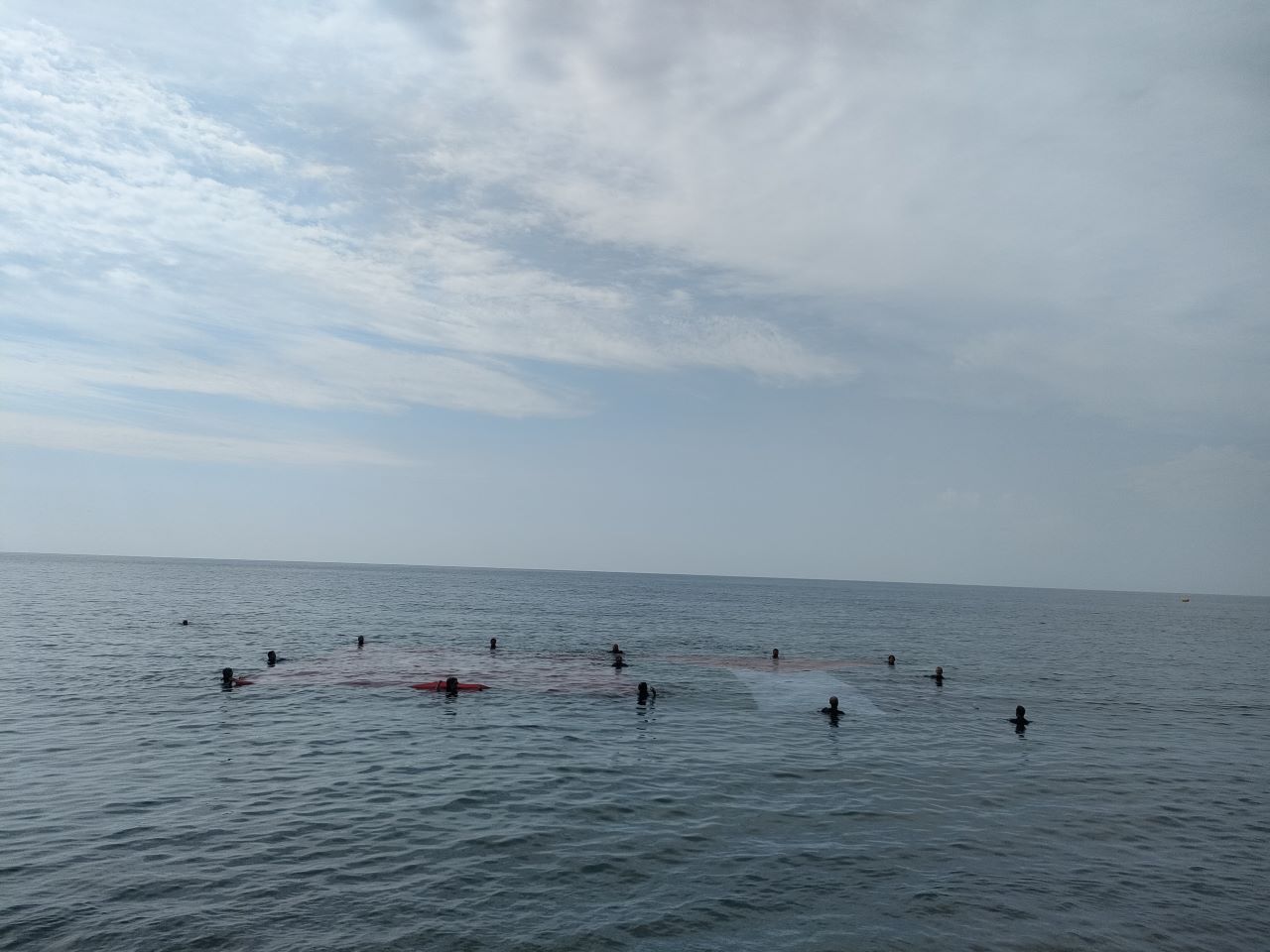 Antalya'da Denizden Filistine Destek Mesajı