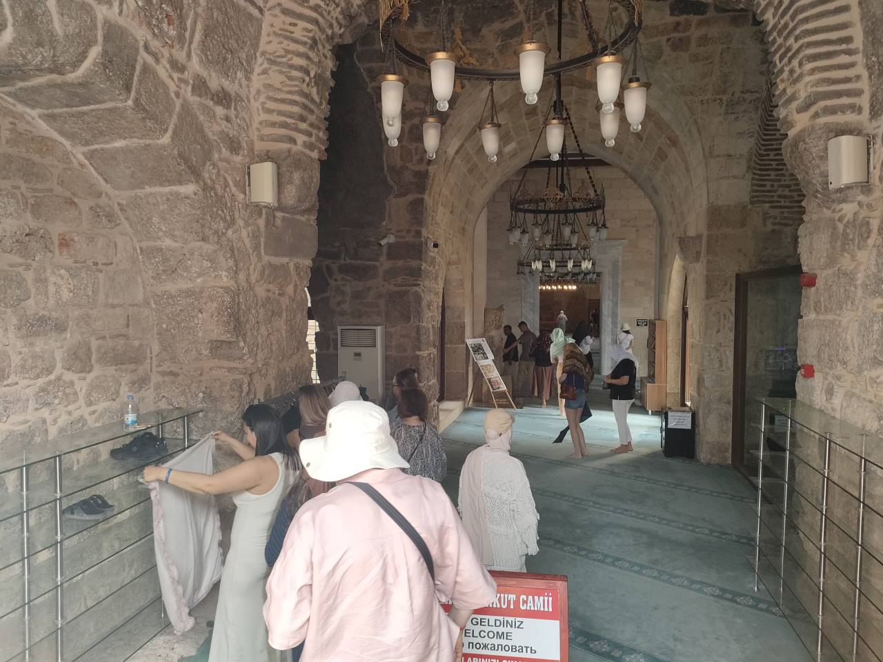 Antalya'da Kesik Minare'ye Turist İlgisi
