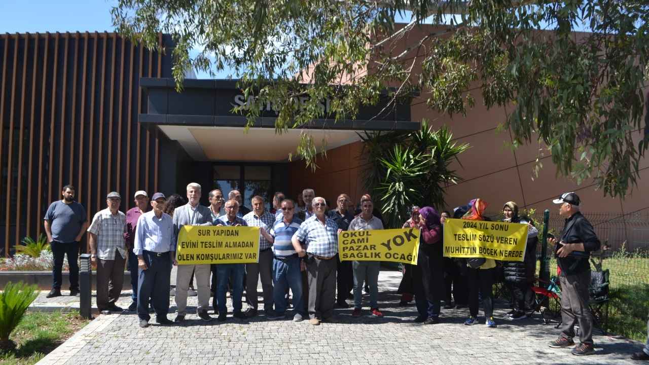 Antalya'da Sur Yapı Mağdurları İsyan Etti 2