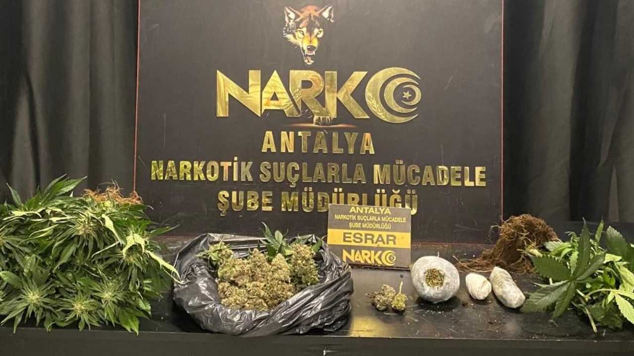 Antalya'da Zehir Tacirlerine Darbe2