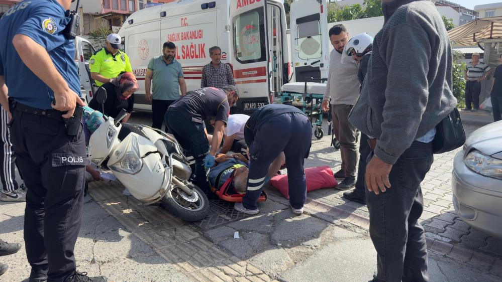 Gazipaşa'da Ters Yön İhlali Yaptı! Kazaya Neden Oldu