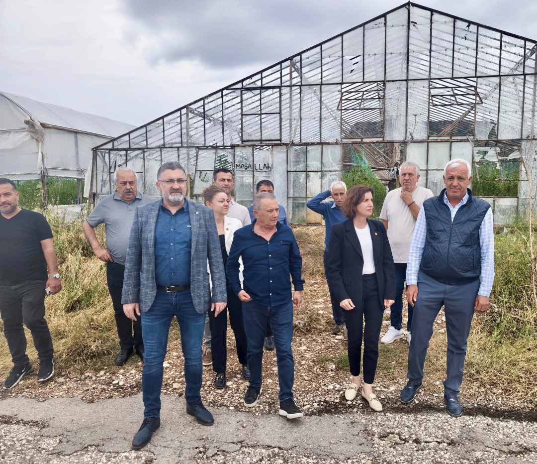 Aliye Coşar Serik’te Felaketten Etkilenen Üreticileri Dinledi 1