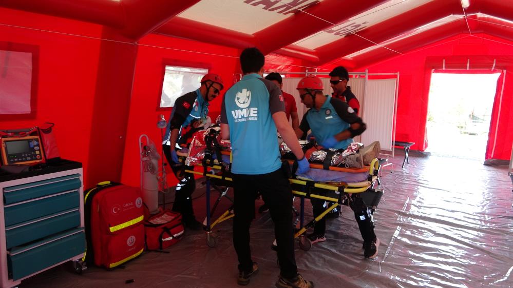 Isparta Orman Yangını Tatbikatı Gerçeğini Aratmadı