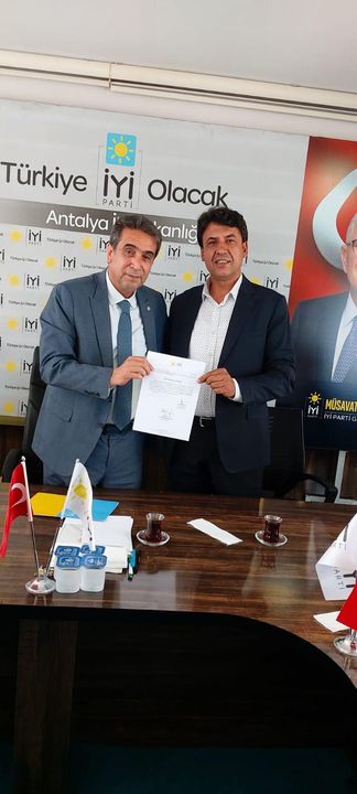 İyi̇ Parti Elmalı Ve Korkuteli İlçe Başkanlıklarında Değişim 2