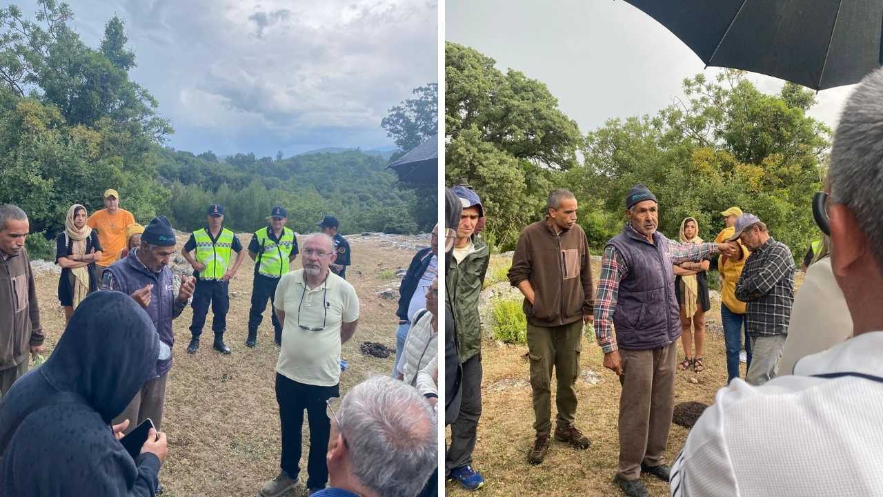 Kaş Toprağı İçin Direniyor! Gökçeyazı'da Keşif Yapıldı 2