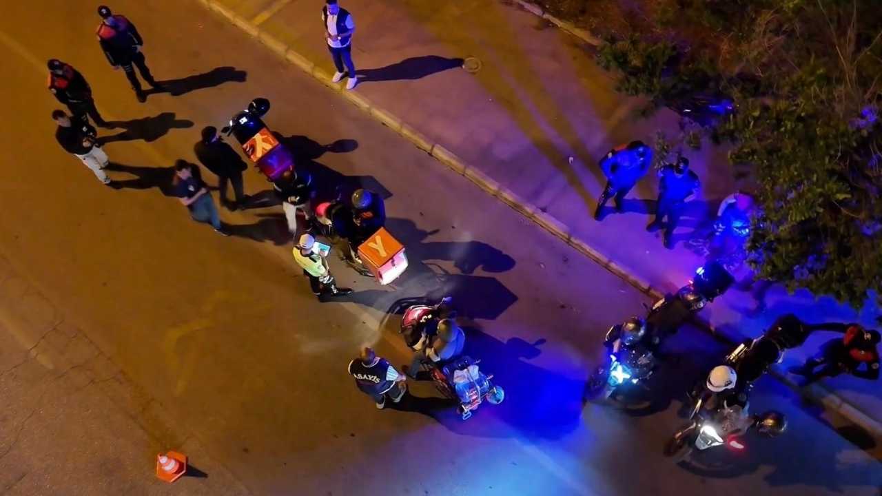 Mersin’de Bin 645 Motosiklete Trafikten Men2