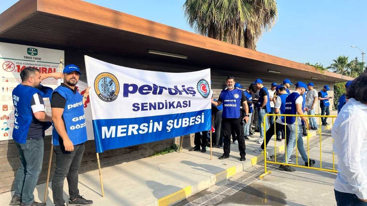 Mersin’de Toros Tarım İşçileri Greve Başladı2
