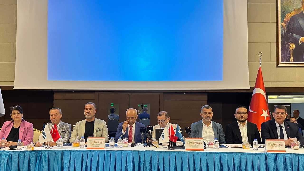 6. Anfaş Fresh Antalya Fuarı Tanıtıldı 2