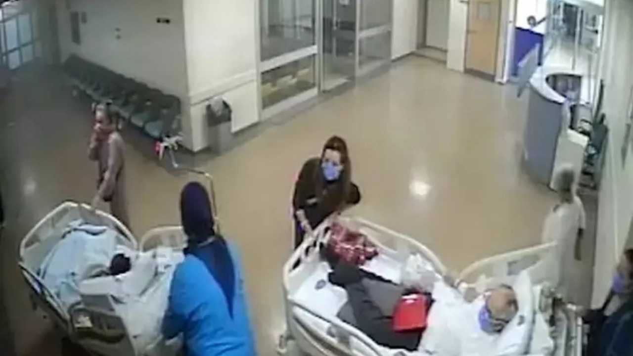 Akdeniz Üniversitesi Hastanesi'ndeki Yangın Kamerada! Hemşire O Anları Anlattı 5