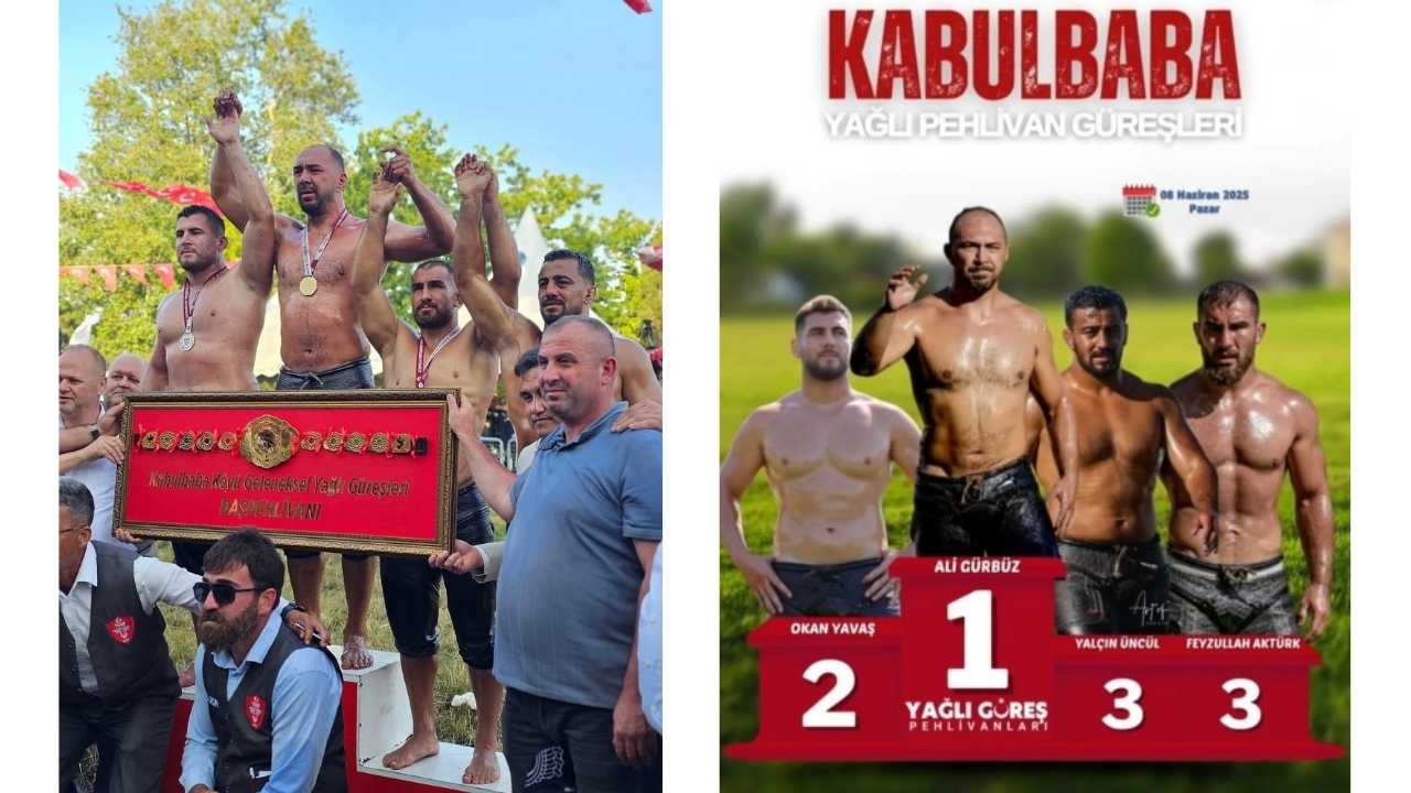 Ali Gürbüz 349. Kabulbaba Güreşleri'nde Başpehlivan Oldu Antalya'ya Zaferle Döndü 2