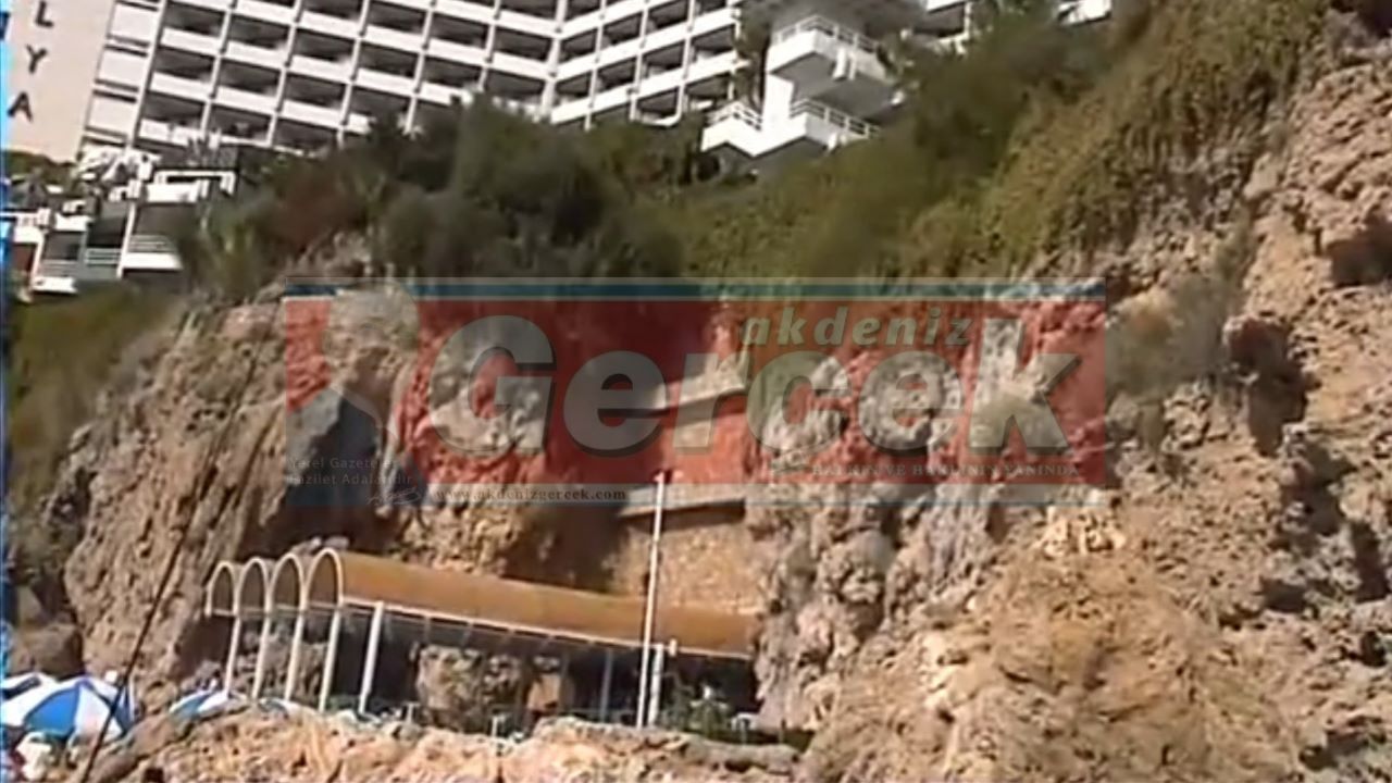 Antalya Divan Talya Otel'de Kaçak Tünel ve Asansör Çıktı