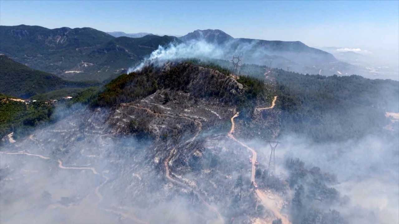 Antalya’da 9 Günde 14 Orman Yangını! 45 Hektar Alan Küle Döndü 5