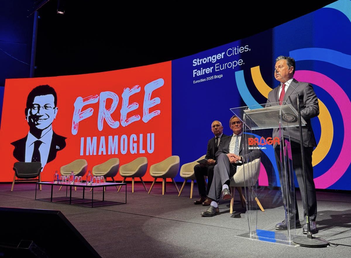 Avrupa Kentler Birliği'nden İmamoğlu'na 'Özel Demokrasi' Ödülü