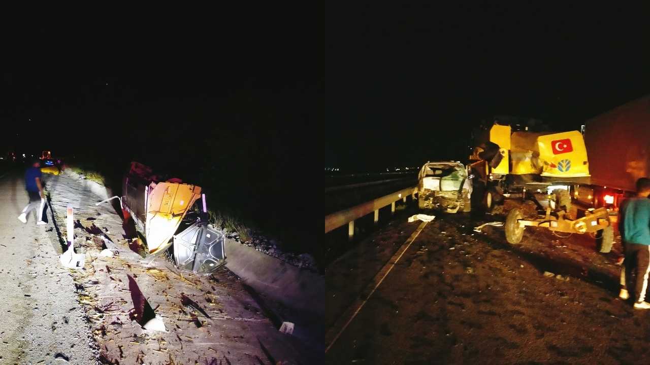 Burdur Isparta Kara Yolunda Zincirleme Kaza2