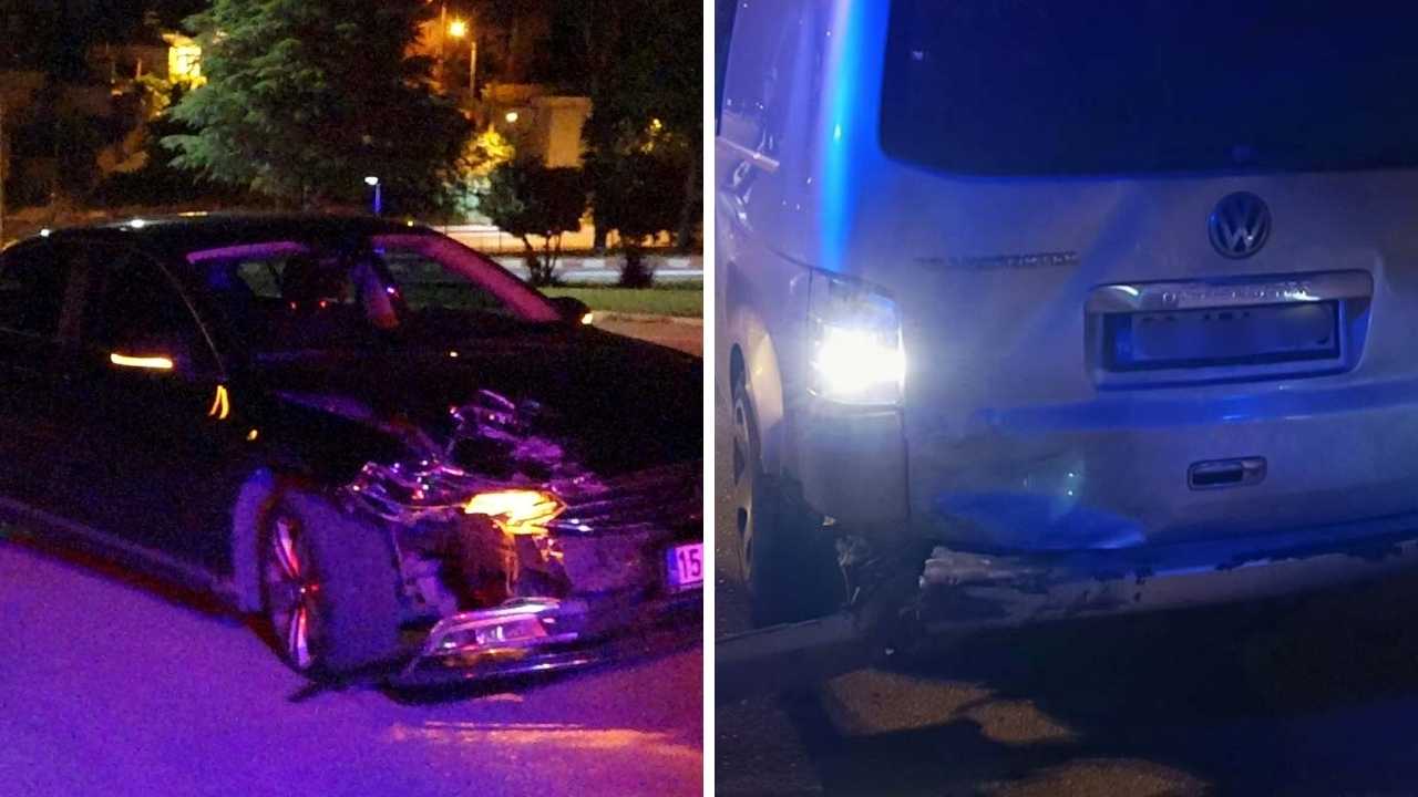 Burdur'da Kaza Yaptığını Fark Etmedi! Araçtan İnip Yere Yığıldı 2