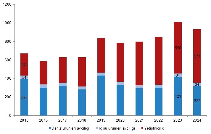 2024’te En Çok Hangi Balık Avlandı! Su Ürünleri Üretimi Azaldı