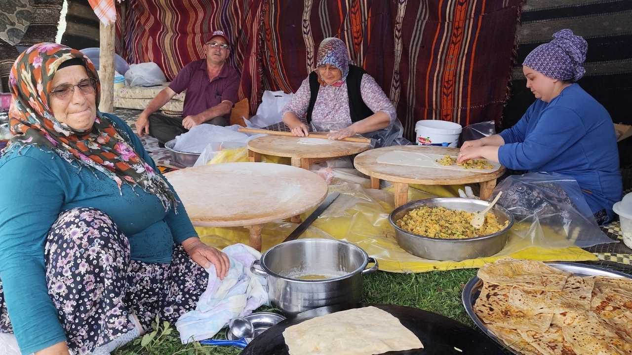 Isparta Keşli Yaylası'nda Yörük Göçü Canlandırıldı 2