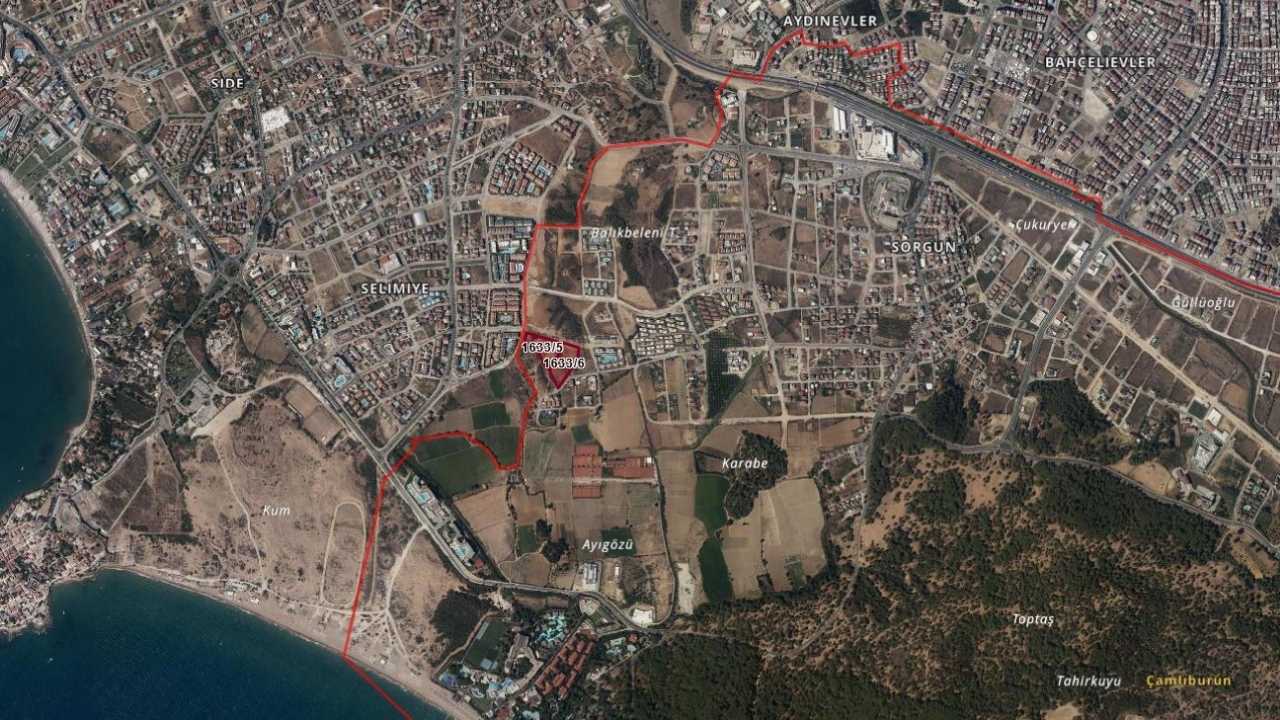 Manavgat’ta 387 Milyon Tl'ye 2 Dev Arazi Özelleştirildi! Otel Mi Yapılacak  2