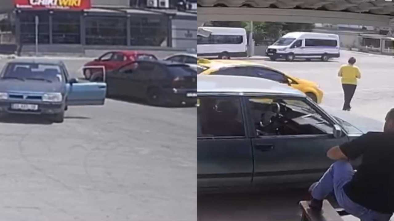 Mersin’de Taksicinin Refleksi Büyük Bir Kazayı Önledi 3
