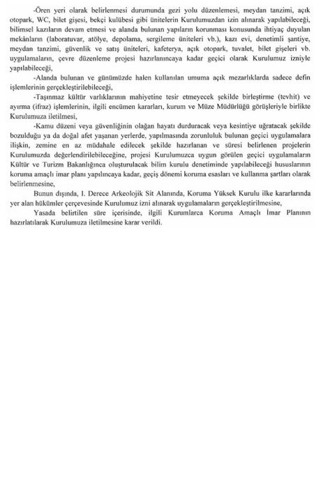 2 Antalya İbradı’da O Bölge 1. Derece Si̇t Alanı Oldu