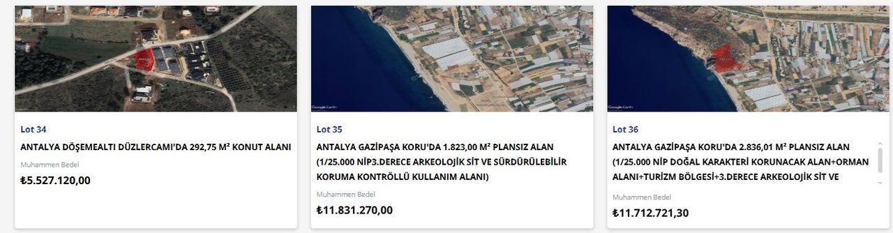 2 Toki̇, Gazipaşa Koru'da Sit Alanlarını Satışa Çıkardı! Otel Ve Tesis Planı Hazır