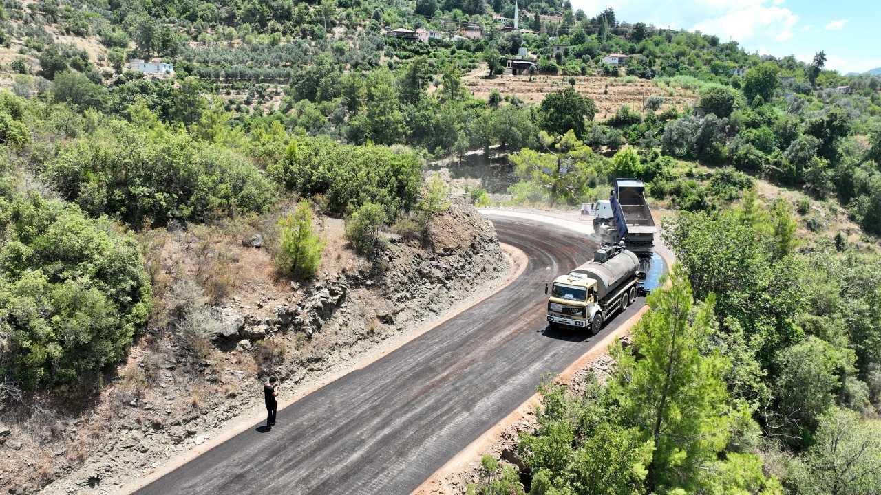 Alanya’nın Kırsalda Ulaşım Konforu Artırılıyor 3