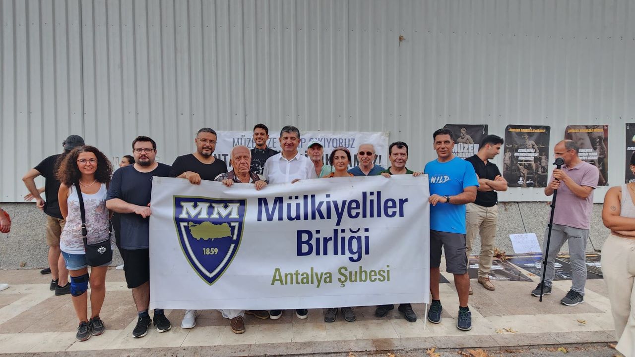 Antalya Arkeoloji Müzesi İçin Mülkiyelilerden Yıkım Tepkisi!