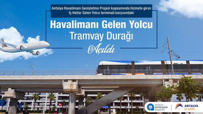 Antalya Havalimanı’nda Antray Durağı Açıldı!12