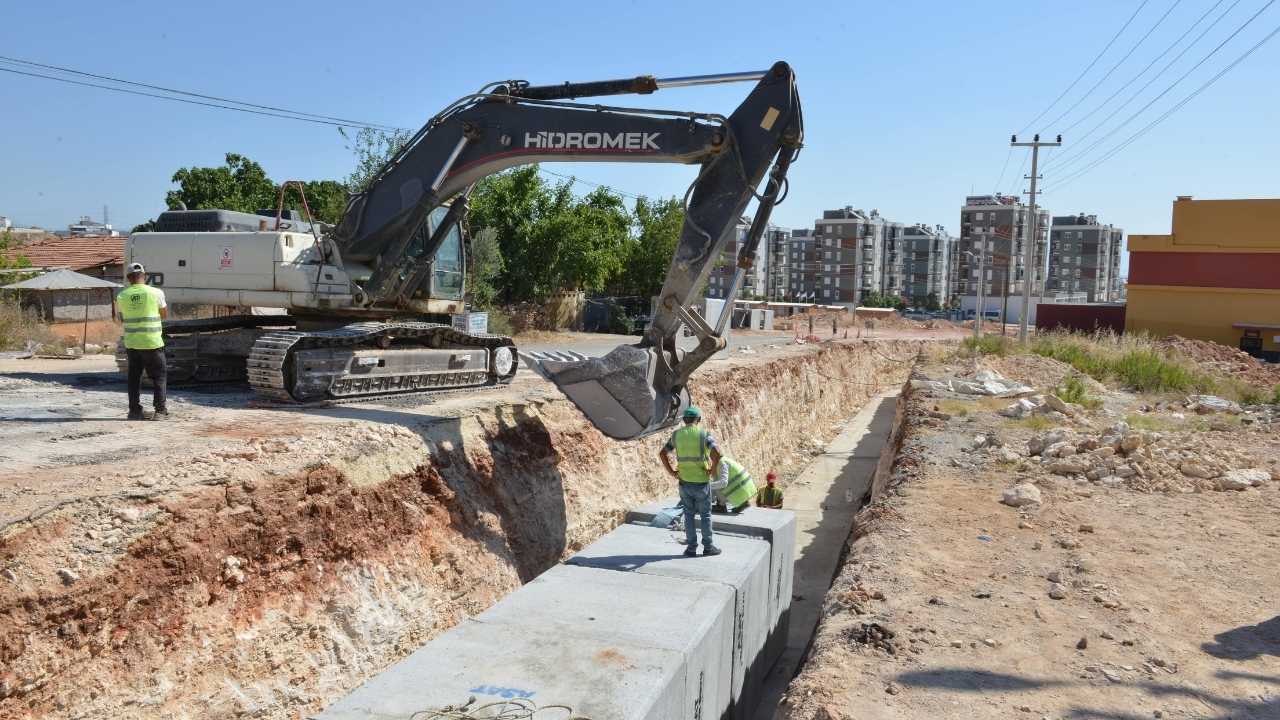 Antalya Kepez’de Su Baskını Sorunu Tarih Oluyor 2