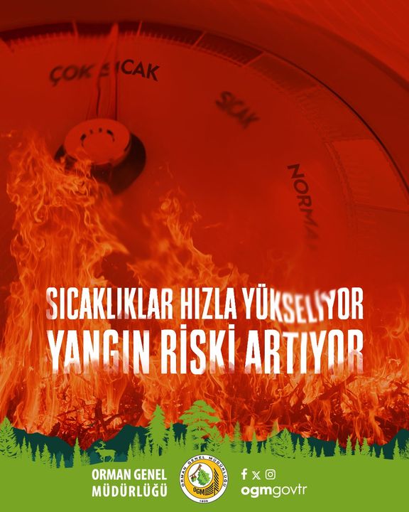 Antalya’da Kırmızı Alarm! 19 25 Temmuz'da Orman Yangını Riski Çok Yüksek 3