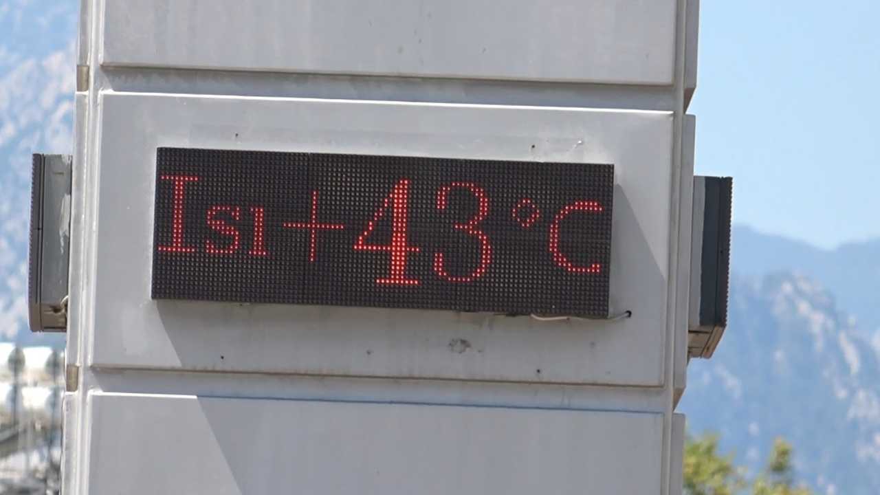 Antalya’da Sıcak Havalardan Kaçan Sahile Koşuyor 2