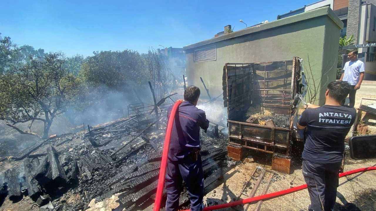 Antalya’da Villalara Yaklaşan Alevler Paniğe Neden Oldu 2