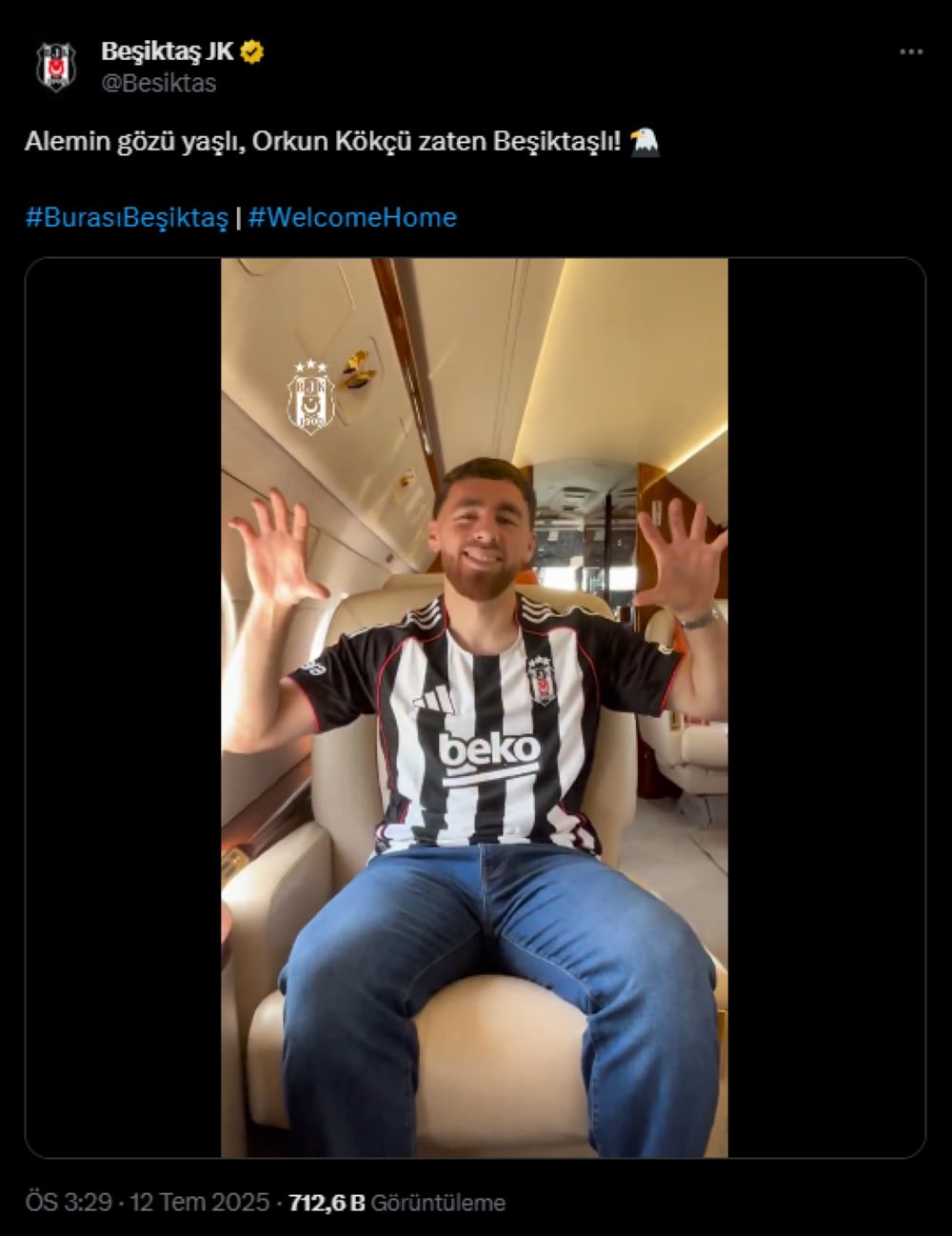 Beşiktaş Transfer İçin Orkun Kökçü İle Görüşmelere Başladı