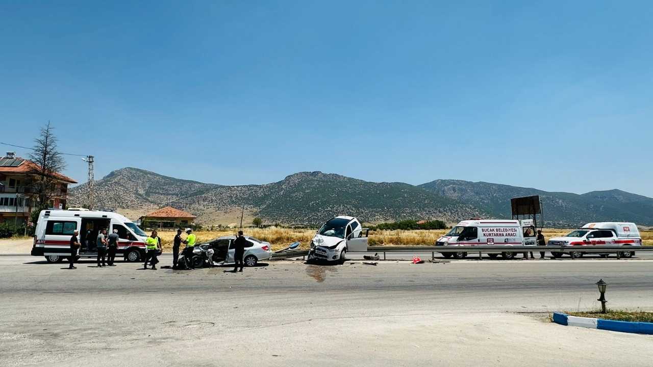 Burdur Çeltikçi’de Korkunç Kaza2