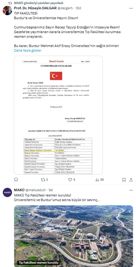 Burdur’da Tıp Fakültesi Kuruldu! Makü’den Tarihi Adım  4