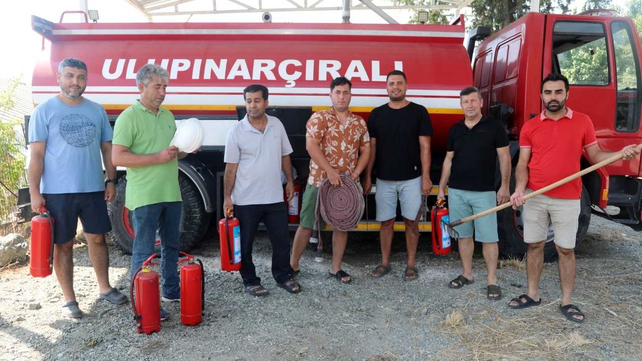 Büyük Manavgat Yangını Ders Oldu Kemer Çıralı’da Halk İtfaiye İstasyonu Kurdu! 2