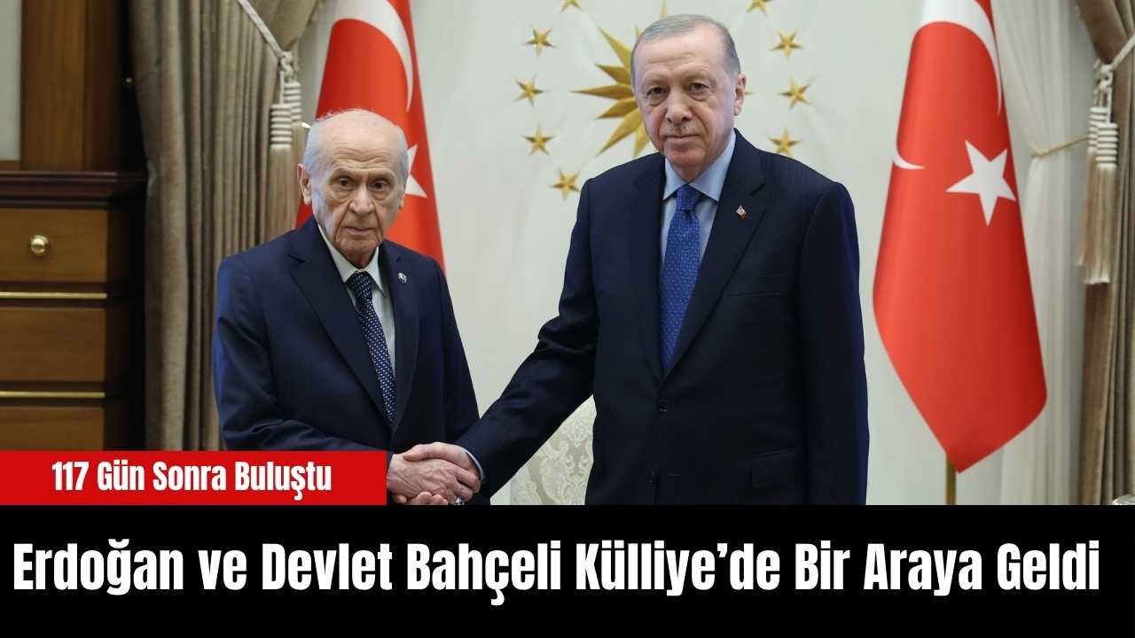 Erdoğan Ve Bahçeli Külliye’de Buluştu