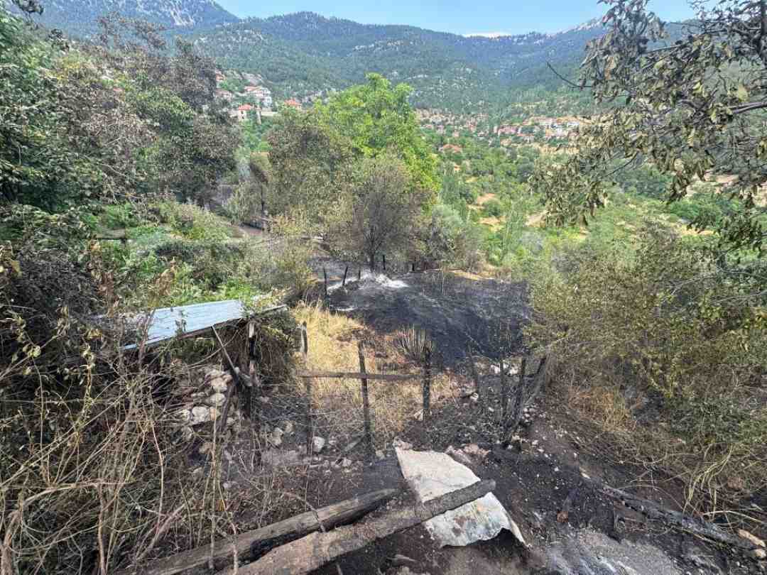 Akseki'de Tarihi Miraslar Alevlere Teslim Oldu 2