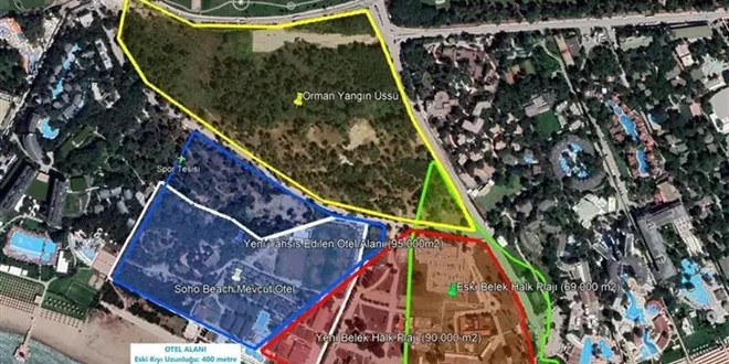 Belek’te Yangın Üssüne Otel Yapılacak İddialarına Yalanlama! 1